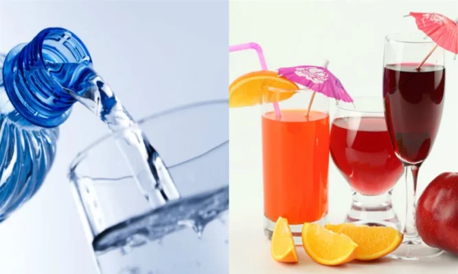 Lựa chọn nước lọc hay nước trái cây