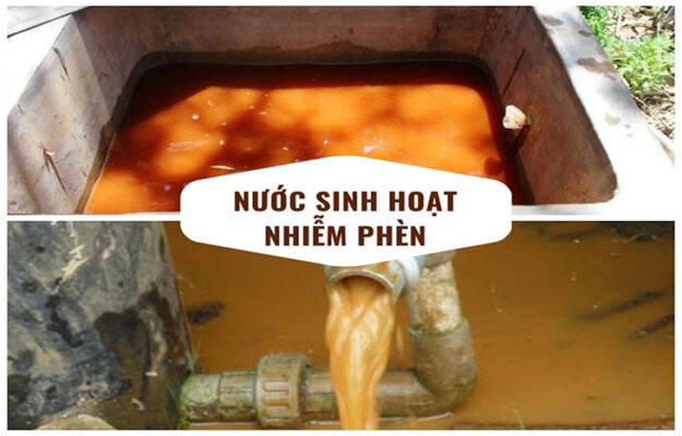 Nước nhiễm phèn là gì
