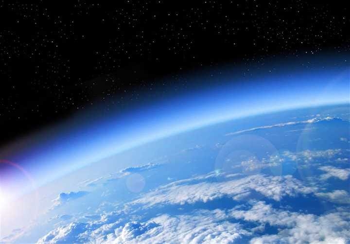 Trái Đất nhìn từ Vệ tinh Quan sát Khí hậu Deep Space.
