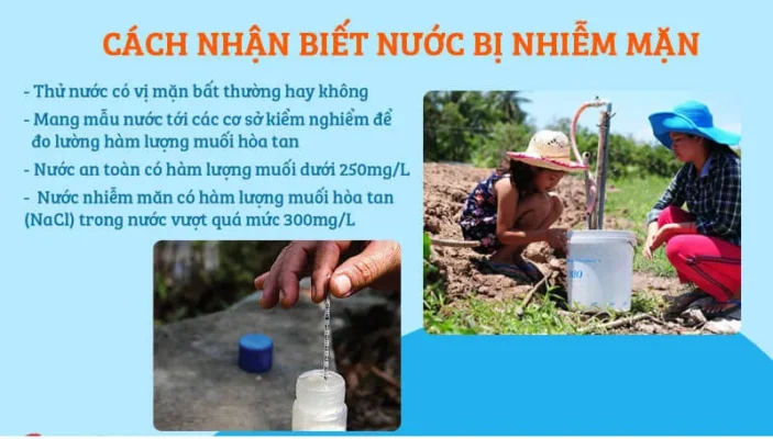 Cách xử lý nước giếng khoan nhiễm mặn hiệu quả nhất