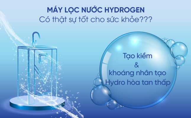Máy lọc nước tạo Hydro có thực sự tốt cho sức khỏe không