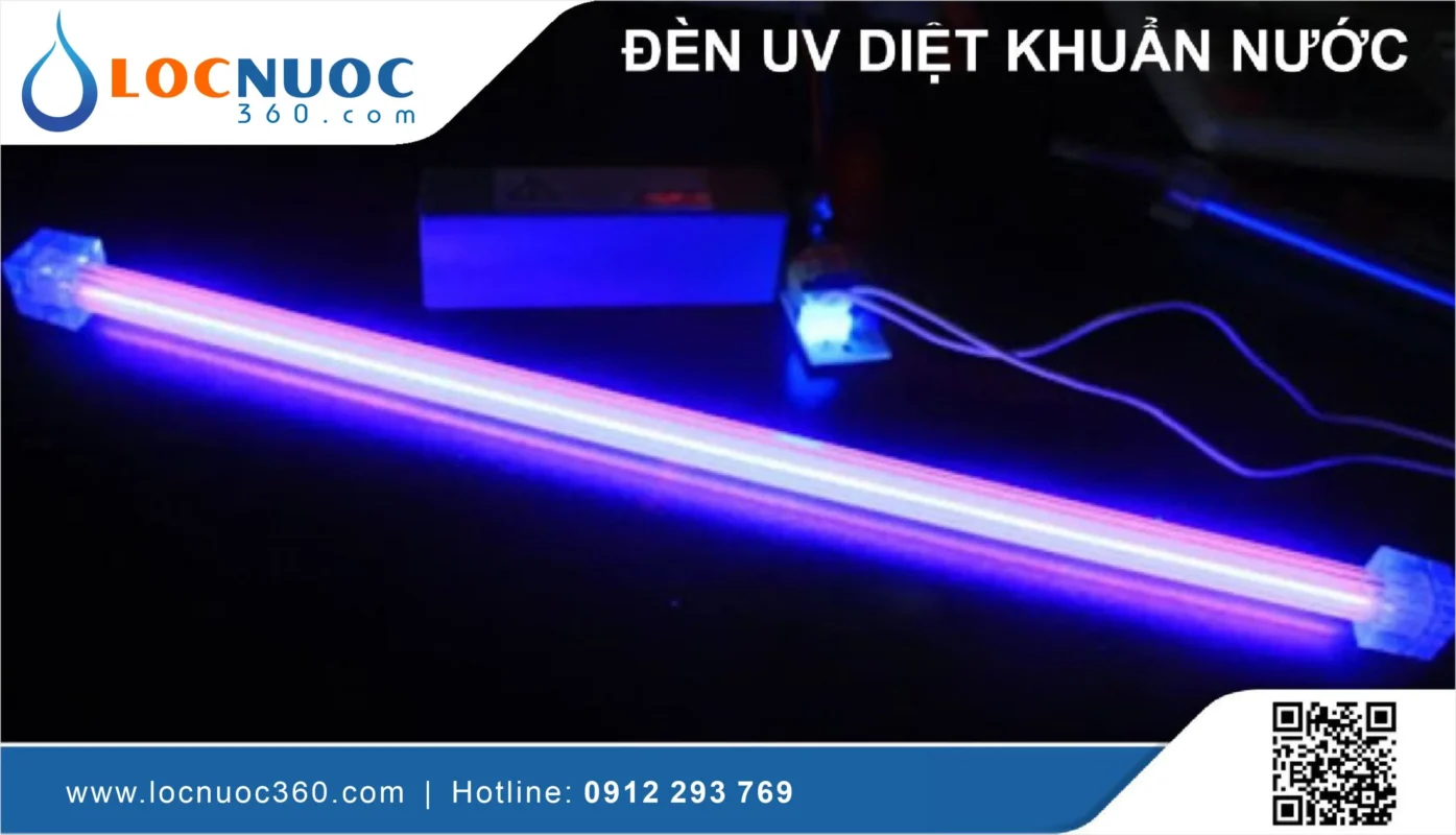 Đèn UV diệt khuẩn trong Hệ thống lọc nước có đặc điểm gì?