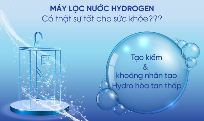 Máy lọc nước Hydrogen được ưa chuộng