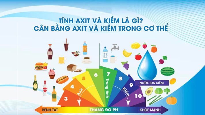 Cân bằng Axit và Kiềm trong cơ thể con người là gì