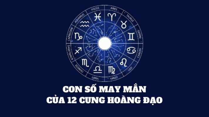 Giải mã những con số may mắn của 12 cung hoàng đạo bạn cần biết
