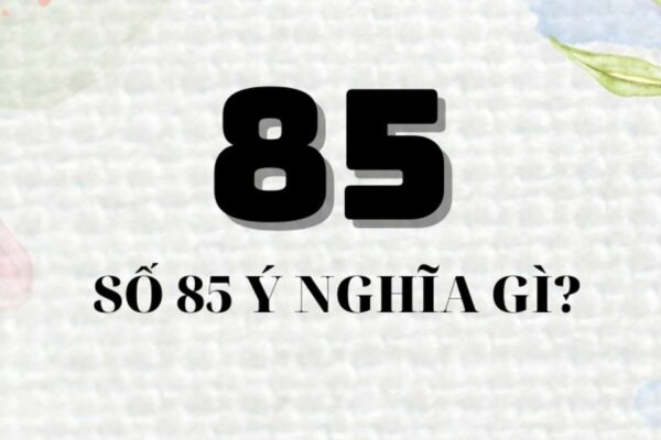 Giải mã số 85 có ý nghĩa gì theo Nhân số học và Phong thủy?