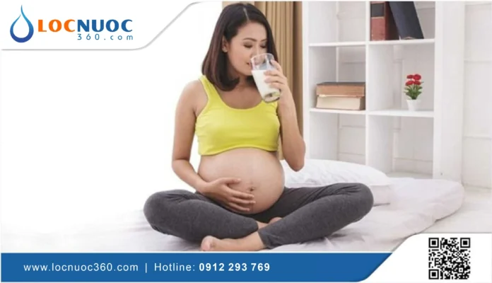 Tại sao nên uống nhiều nước khi mang thai?