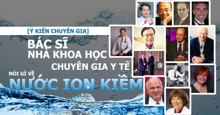 Khoa học nói gì về nước ion kiềm hay nước Alkaline
