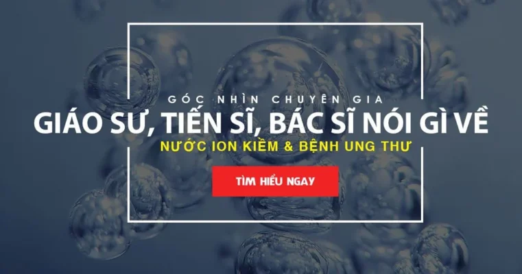 Giáo sư Shirahata Nhật Bản nói về tác dụng của nước ion Kiềm