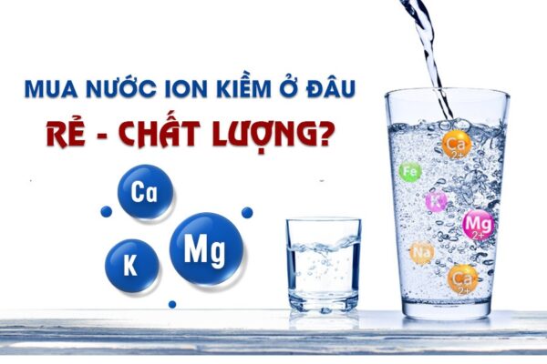 Nước kiềm giàu Hydro nên mua ở đâu là tốt nhất