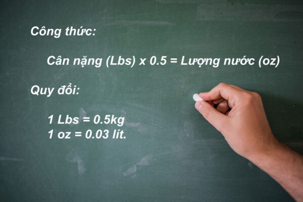 Cách tính lượng nước uống cần thiết ai cũng cần biết