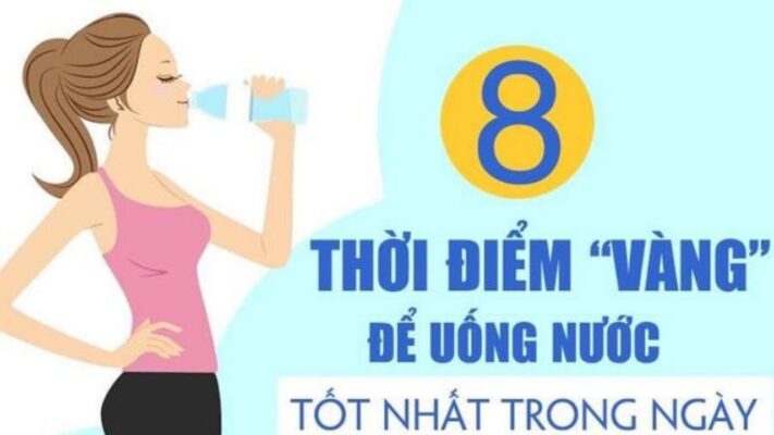 Uống nước thời điểm nào tốt nhất cho sức khỏe?