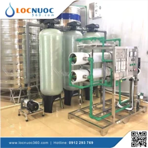 Hệ thống lọc thô 7m3 sản xuất Nước đóng bình