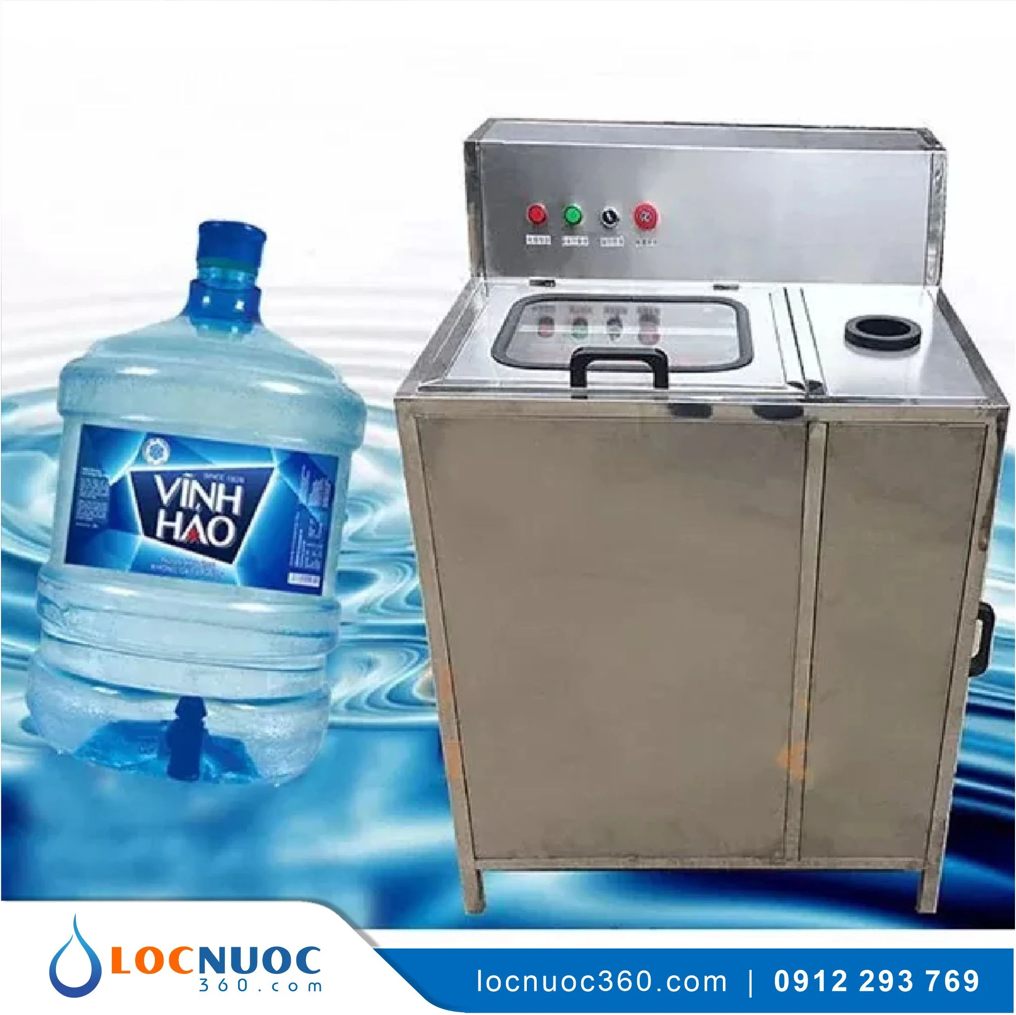 Thiết bị mở nắp, vệ sinh, cọ rửa bình 20lit 3 Thiết bị mở nắp, vệ sinh, cọ rửa bình 20lit