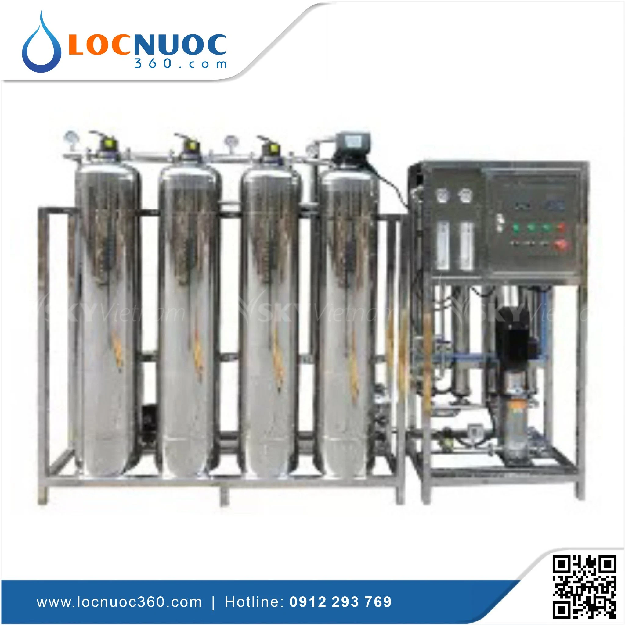 Máy lọc nước RO 700lit cho Dược phẩm KN700 4 Máy lọc nước RO 700lit cho Dược phẩm KN700