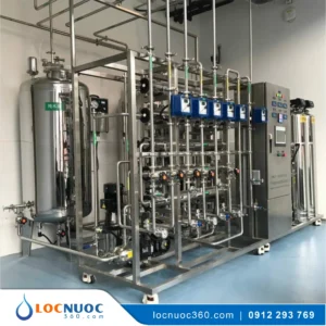 Lọc nước cho Sản xuất Dược phẩm đạt chuẩn công nghiệp