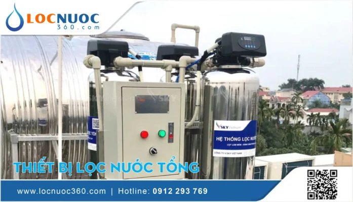 Lắp hệ thống Lọc tổng tòa nhà, bảo vệ trọn vẹn Gia đình bạn