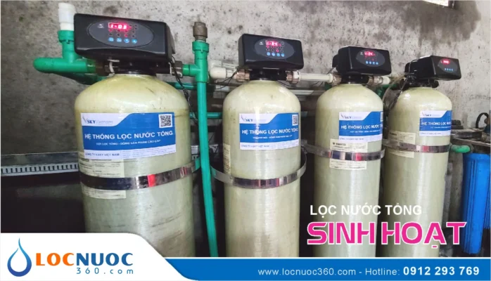 Ưu điểm của Máy lọc nước giếng khoan thương hiệu Locnuoc360