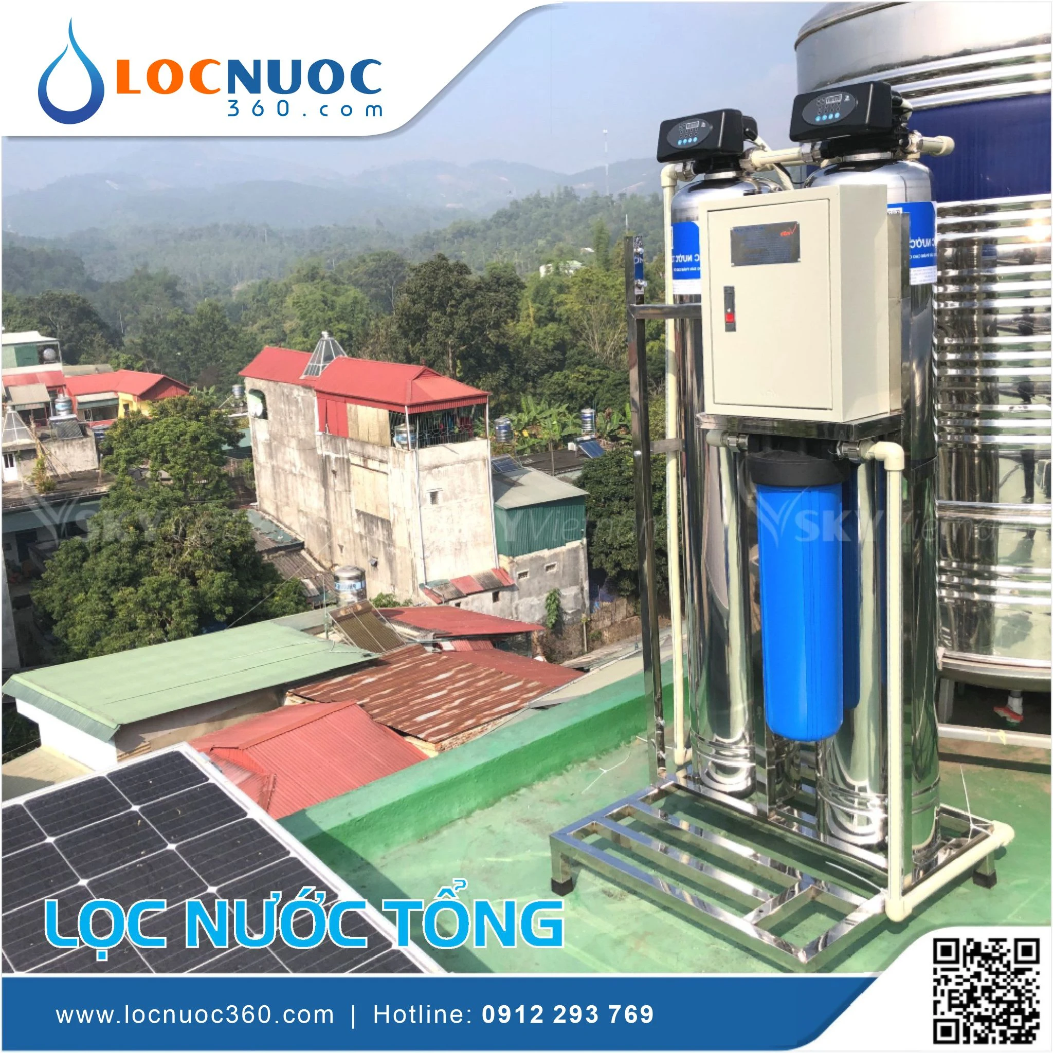 Bộ lọc nước tổng Siêu lọc UF VSK02UF-52-V1 3 Bộ lọc nước tổng Siêu lọc UF VSK02UF-52-V1