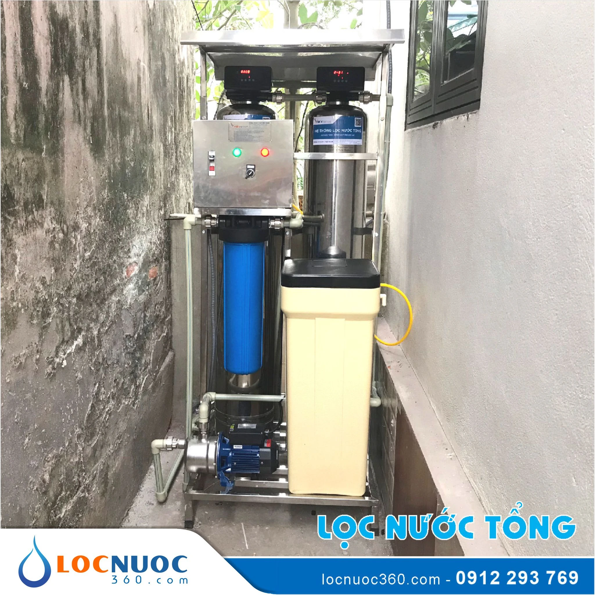 Bộ lọc nước tổng Siêu lọc UF VSK02UF-52-V1 2 Bộ lọc nước tổng Siêu lọc UF VSK02UF-52-V1