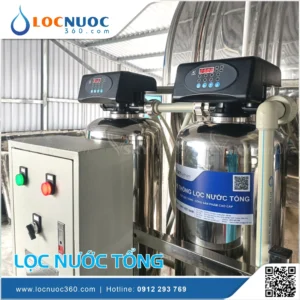 Máy lọc nước tổng xử lý nước nhiễm Sắt, Mangan