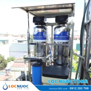 Máy lọc nước tổng xử lý nước nhiễm Sắt, Mangan