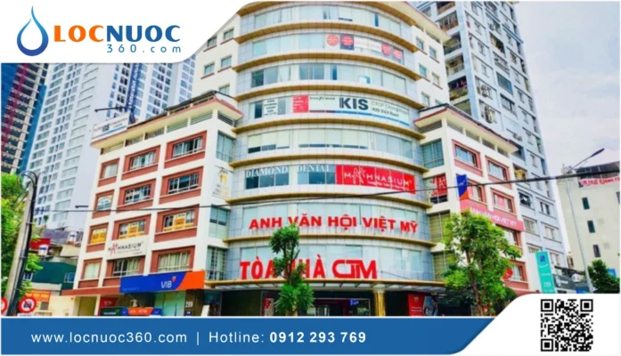 Hệ thống lọc nước cho Tòa nhà Văn phòng CTM – Cầu Diễn, Hà Nội