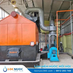 Hệ thống lọc nước cho Nồi hơi sấy nông sản, hoa quả