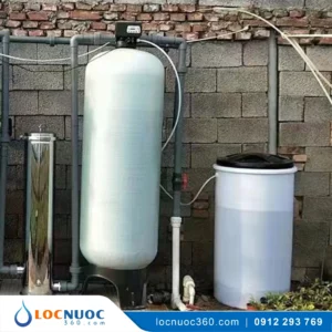 Hệ thống lọc nước cho Nồi hơi sấy nông sản, hoa quả