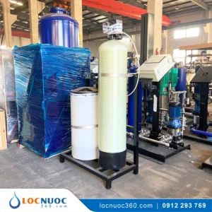Hệ thống lọc nước cho Nồi hơi sấy nông sản, hoa quả