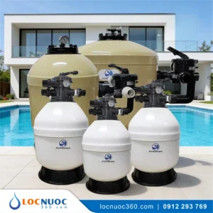 Hệ thống lọc nước Bể bơi chính hãng cho Biệt thự