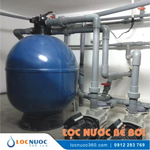 Hệ thống lọc nước Bể bơi chính hãng cho Biệt thự