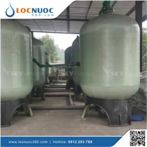 Hệ thống lọc nước tổng 30m3 cho Trang trại Chăn nuôi