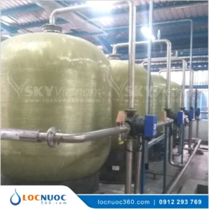 Hệ thống lọc nước tổng 30m3 cho Trang trại Chăn nuôi