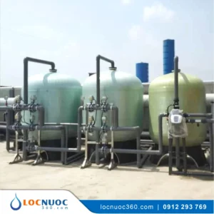 Hệ thống lọc nước tổng 30m3 cho Trang trại Chăn nuôi