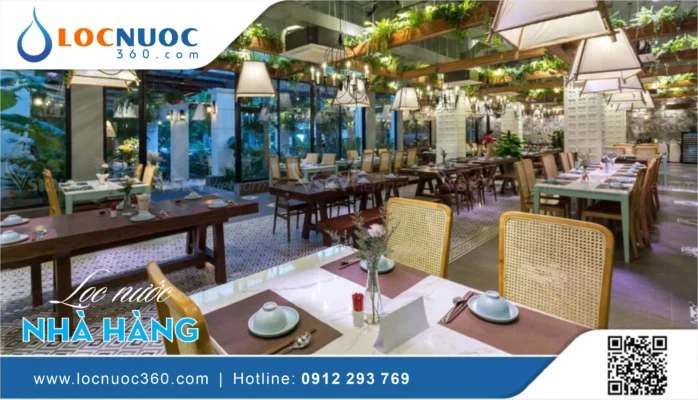 Nhà hàng lắp Hệ thống lọc nước Công nghiệp RO có lợi ích gì?