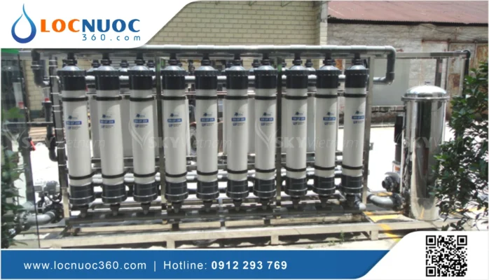 Ưu điểm của Hệ thống lọc nước Công nghiệp UF bạn cần biết