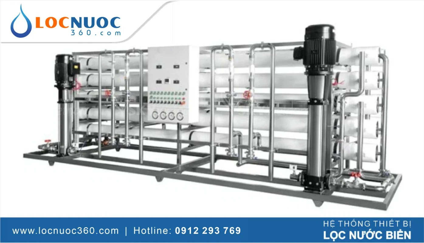 Xử lý nước nhiễm mặn bằng Máy lọc nước Công nghiệp RO