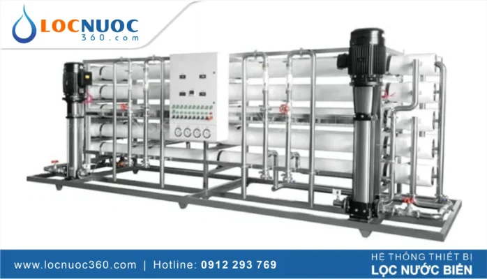 Xử lý nước nhiễm mặn bằng Máy lọc nước Công nghiệp RO