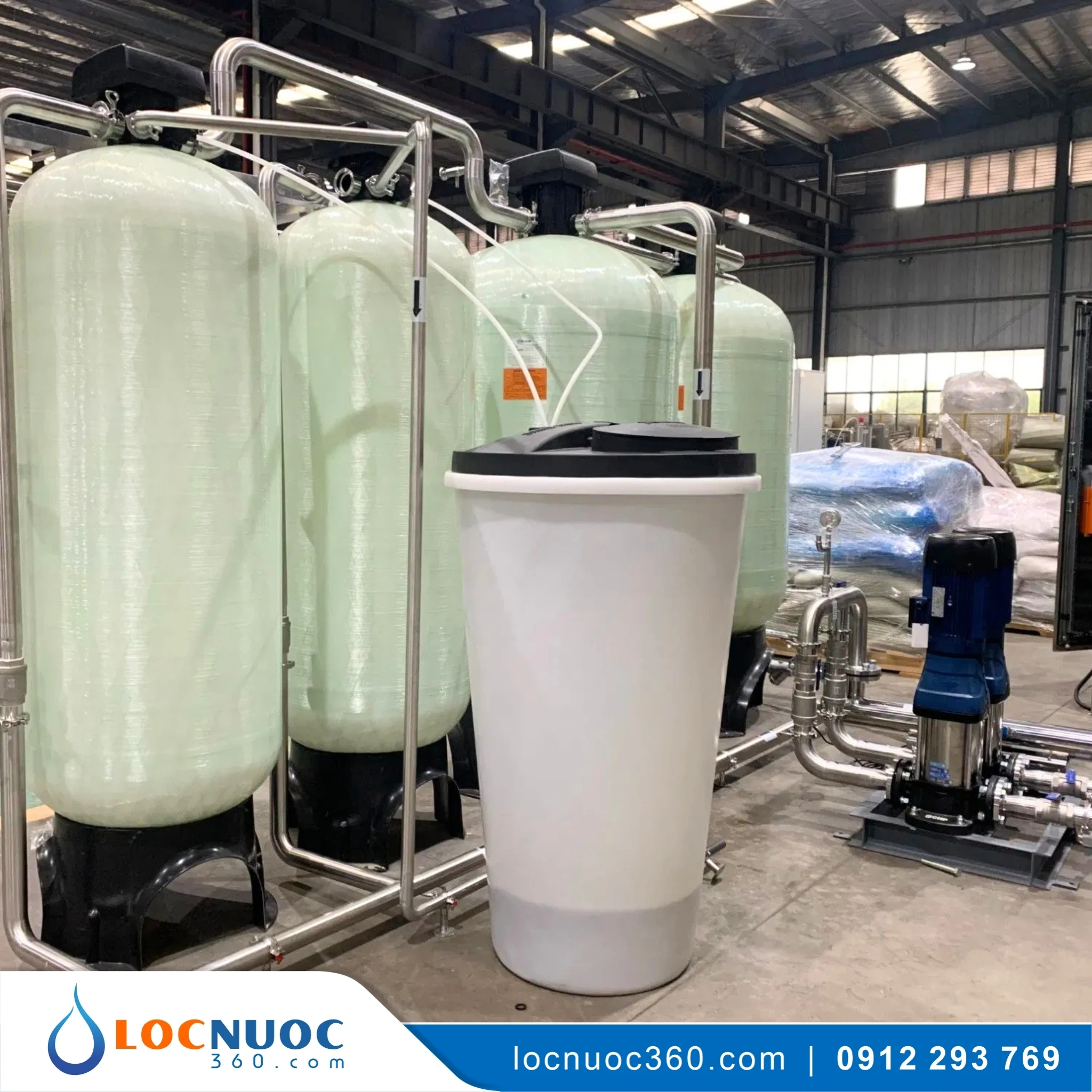 Hệ thống lọc nước tổng 7m3 cho Bệnh viện VSK07-LT 3 Hệ thống lọc nước tổng 7m3 cho Bệnh viện VSK07-LT