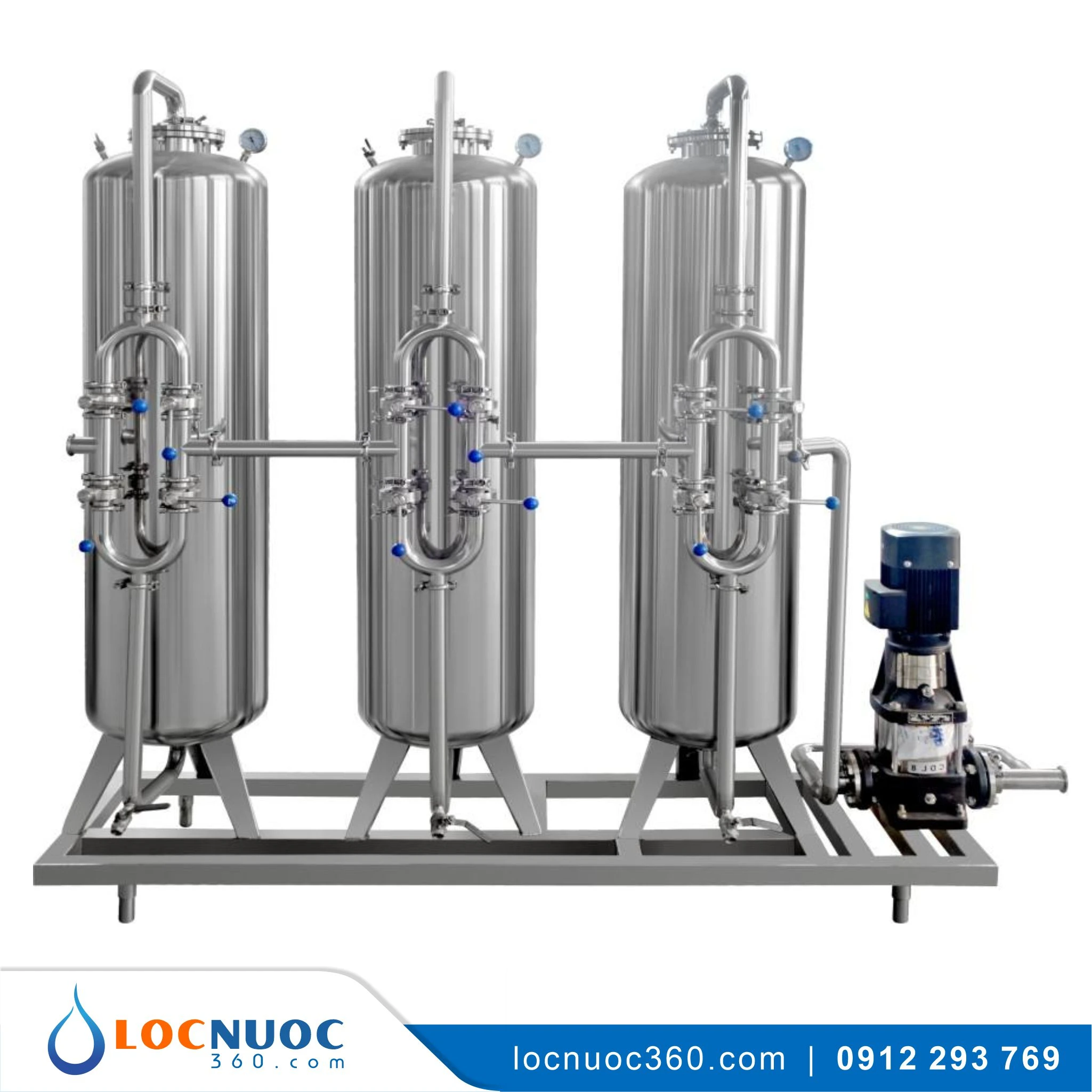Hệ thống lọc nước tổng 4m3 cho Bệnh viện VSK04-LT 4 Hệ thống lọc nước tổng 4m3 cho Bệnh viện VSK04-LT
