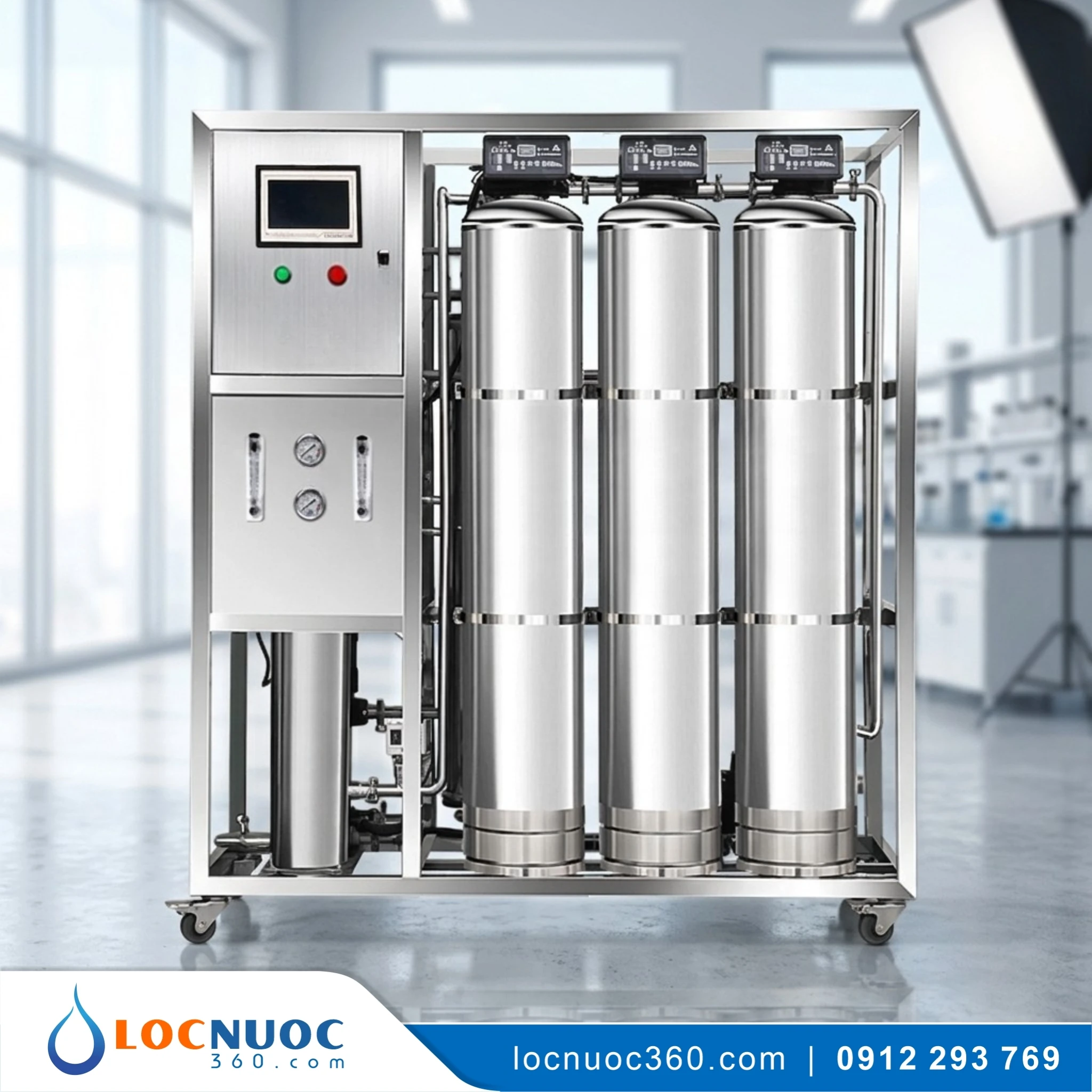 Máy lọc nước RO 350lit cho Bệnh viện KN350
