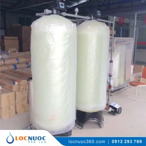 Hệ thống lọc nước nhiễm Sắt cho Giặt là công nghiệp