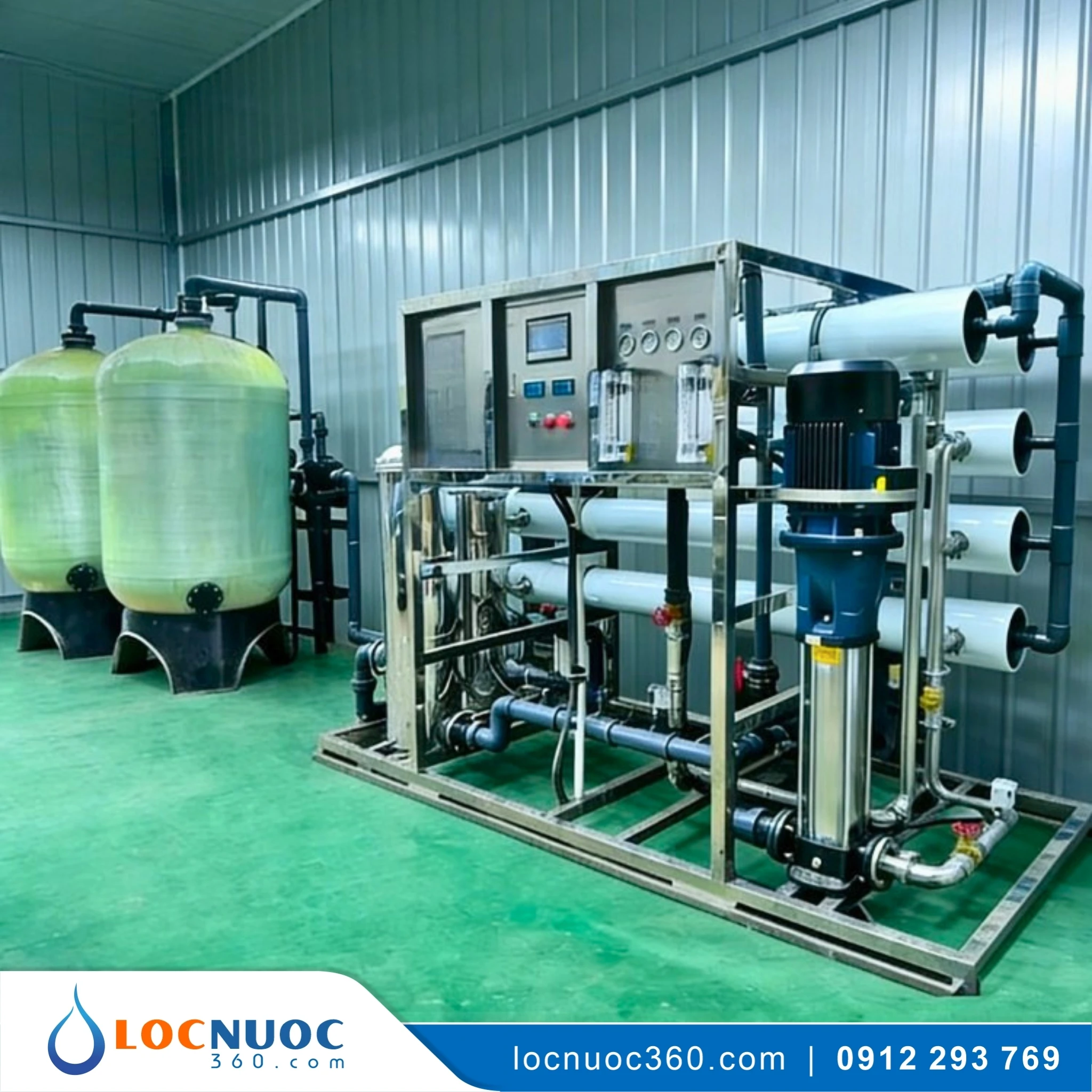 Lọc nước công nghiệp cho Sản xuất Cao su 2 Lọc nước công nghiệp cho Sản xuất Cao su