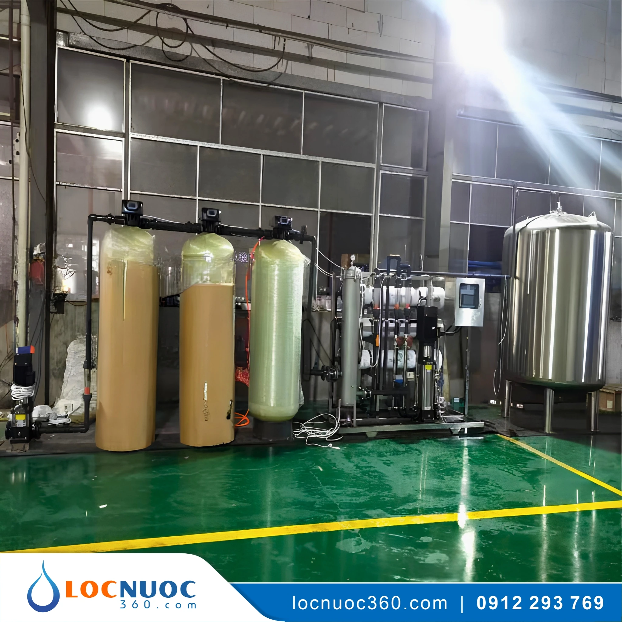 Lọc nước công nghiệp cho Sản xuất Cao su 4 Lọc nước công nghiệp cho Sản xuất Cao su