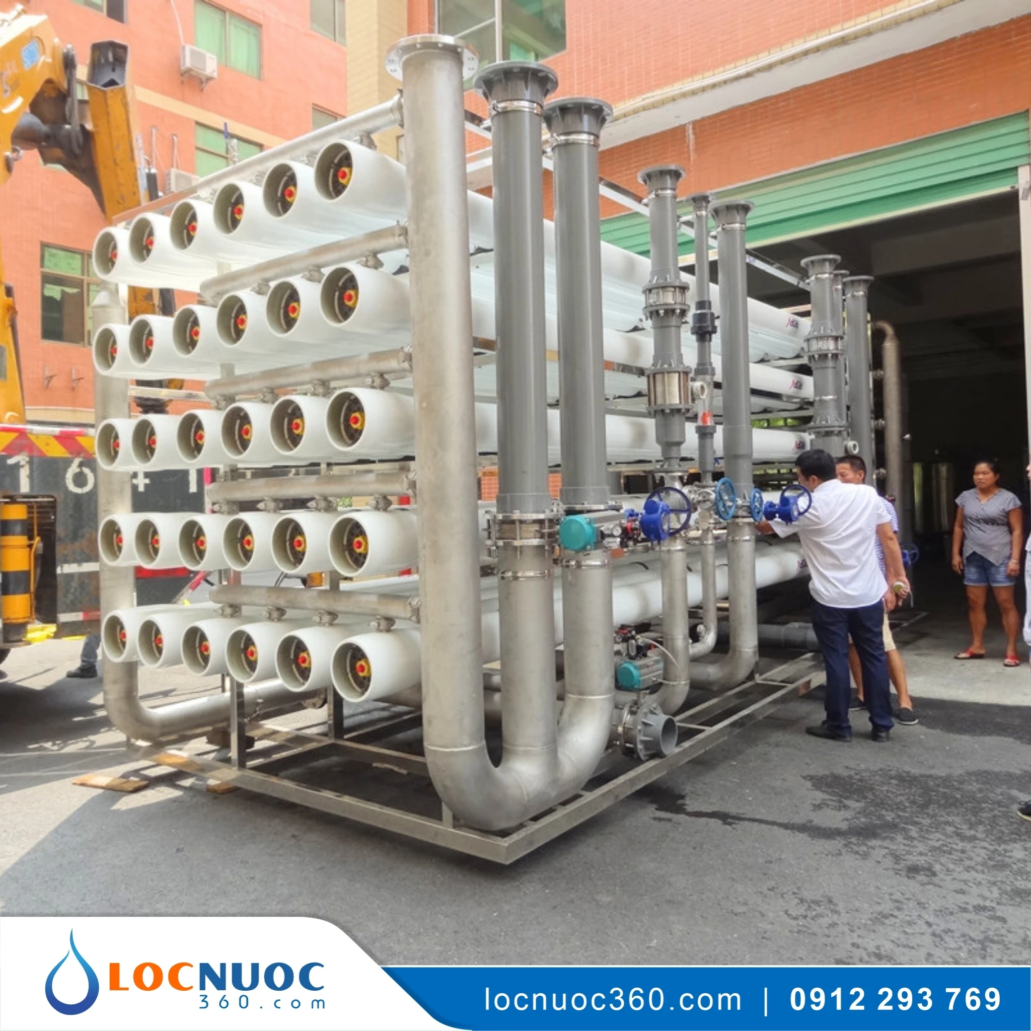 Lọc nước công nghiệp cho Nhà máy Lọc hóa dầu 3 Lọc nước công nghiệp cho Nhà máy Lọc hóa dầu