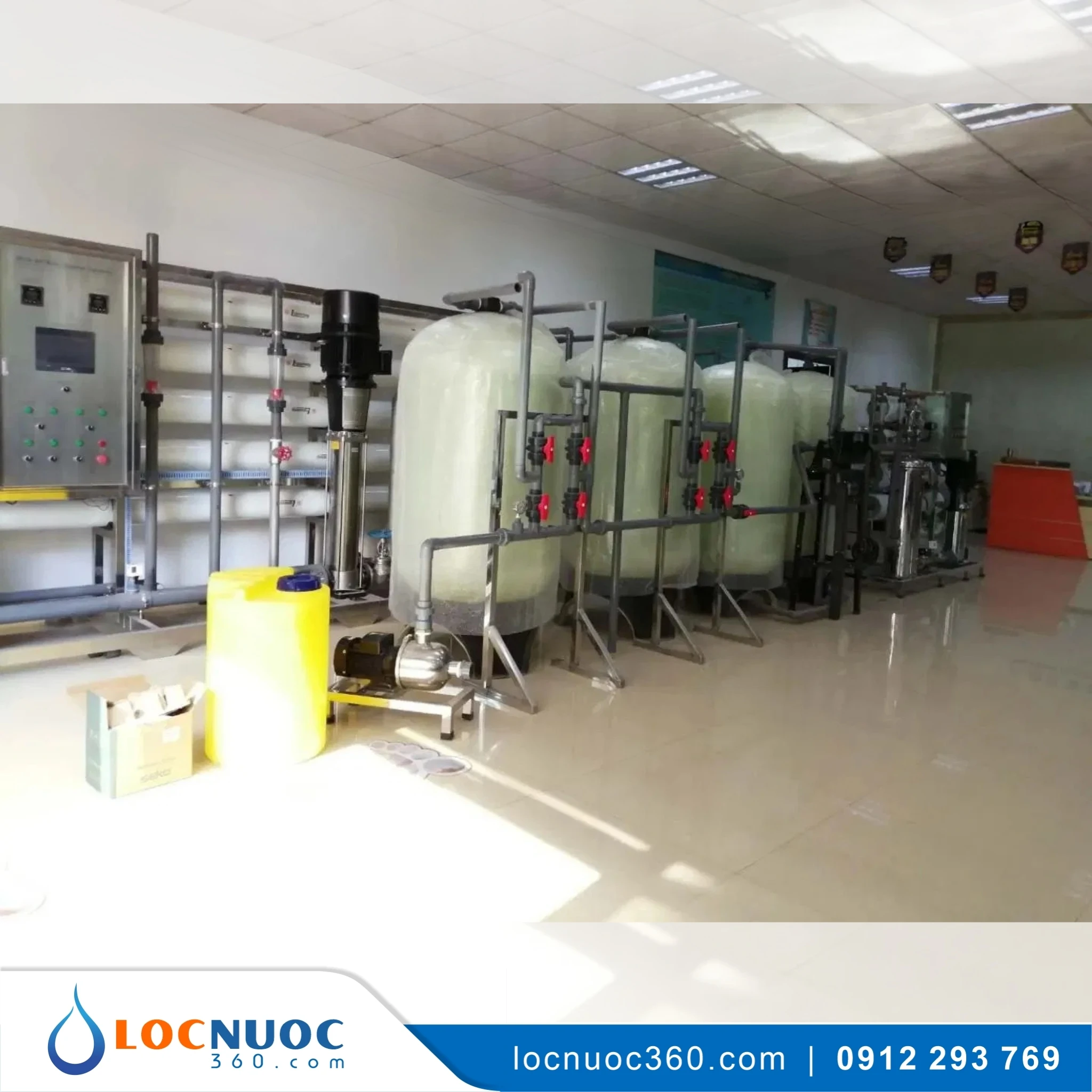 Lọc nước công nghiệp cho Nhà máy xi măng 3 Lọc nước công nghiệp cho Nhà máy xi măng
