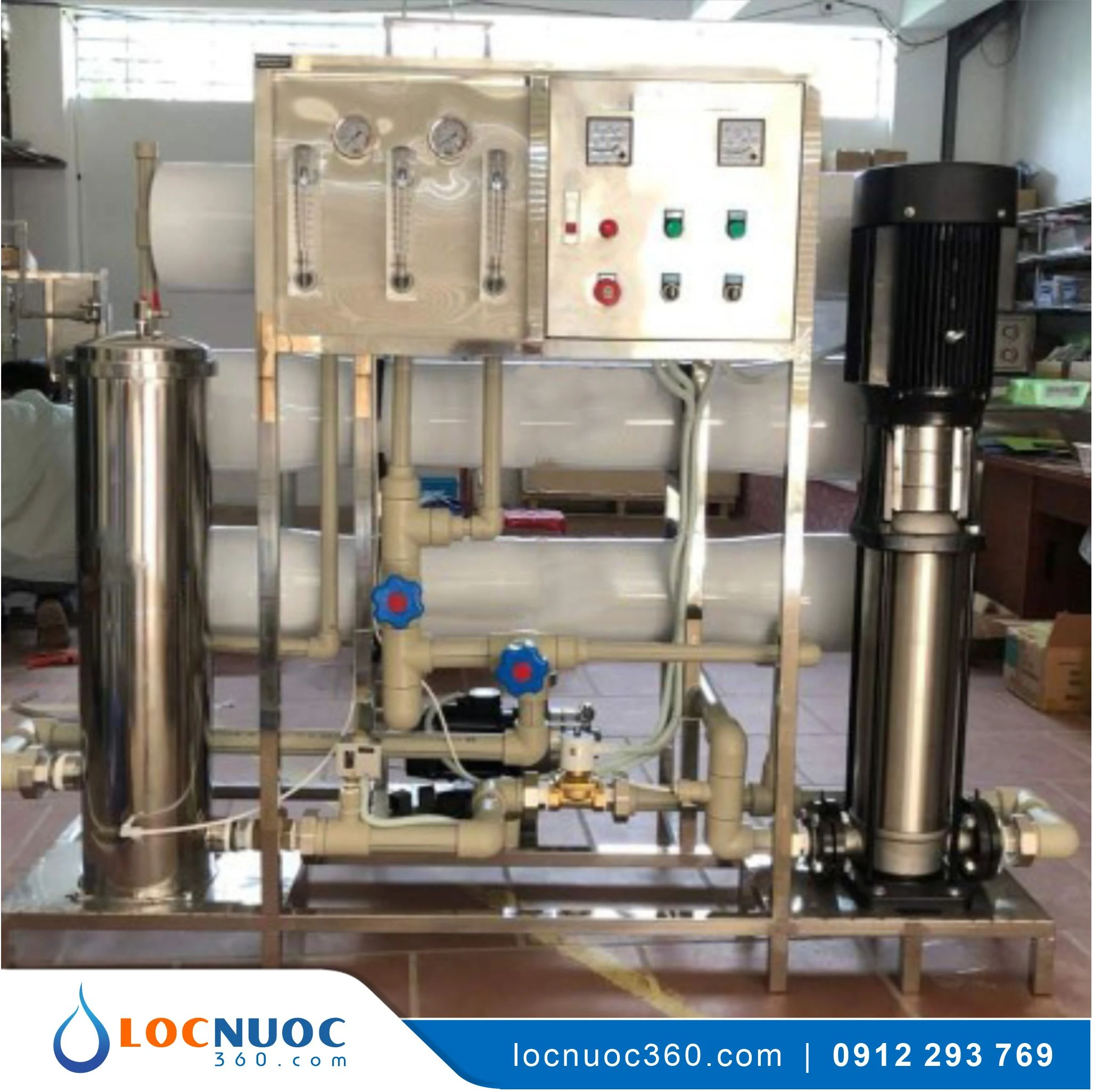 Thiết bị lọc nước cho Sản xuất nước Chanh leo đóng lon 3 Thiết bị lọc nước cho Sản xuất nước Chanh leo đóng lon