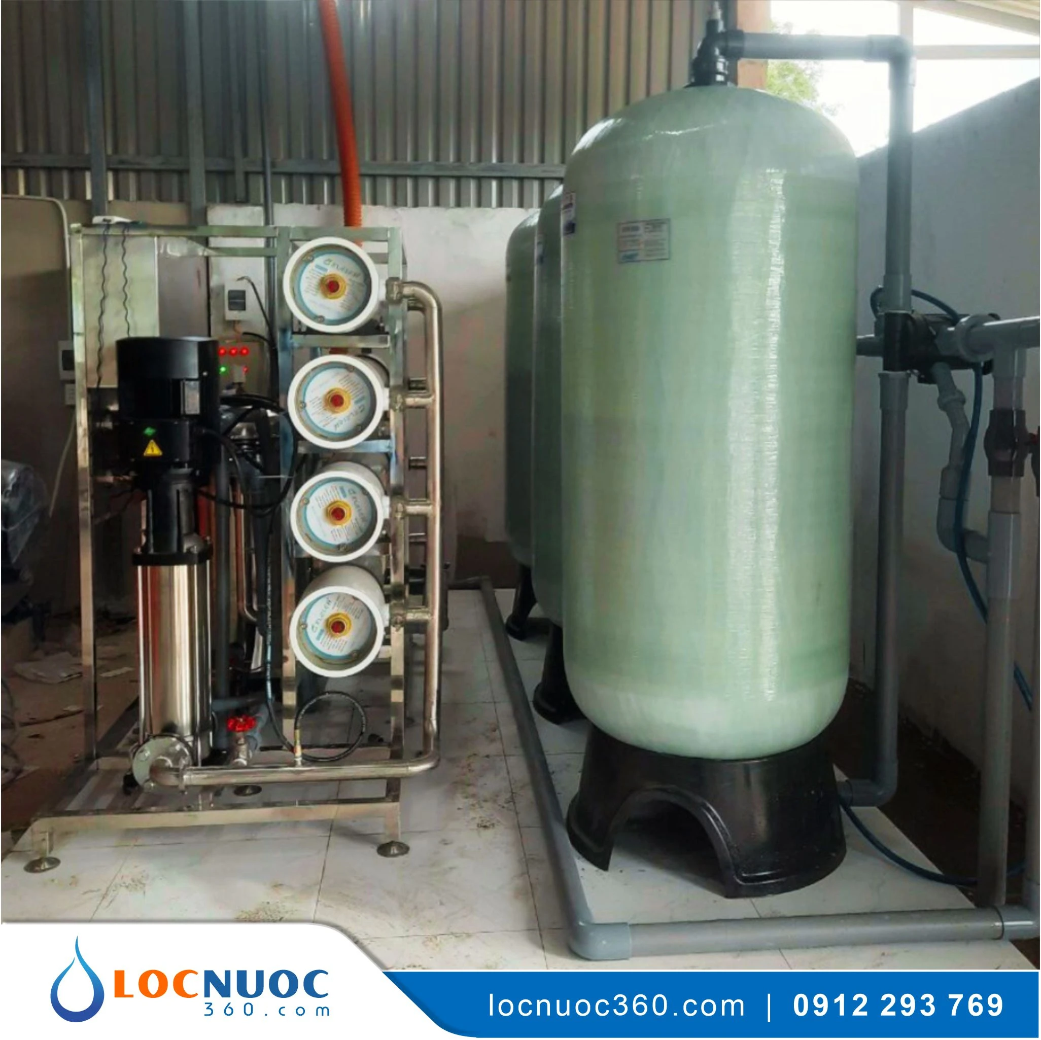Thiết bị lọc nước cho Sản xuất nước Chanh leo đóng lon 4 Thiết bị lọc nước cho Sản xuất nước Chanh leo đóng lon