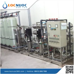 Thiết bị lọc nước cho Sản xuất nước Tăng lực đóng lon